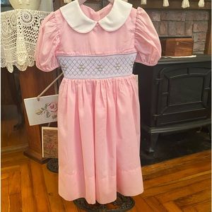 NWT Wish Upon A Star Girls smocked Dress size 4